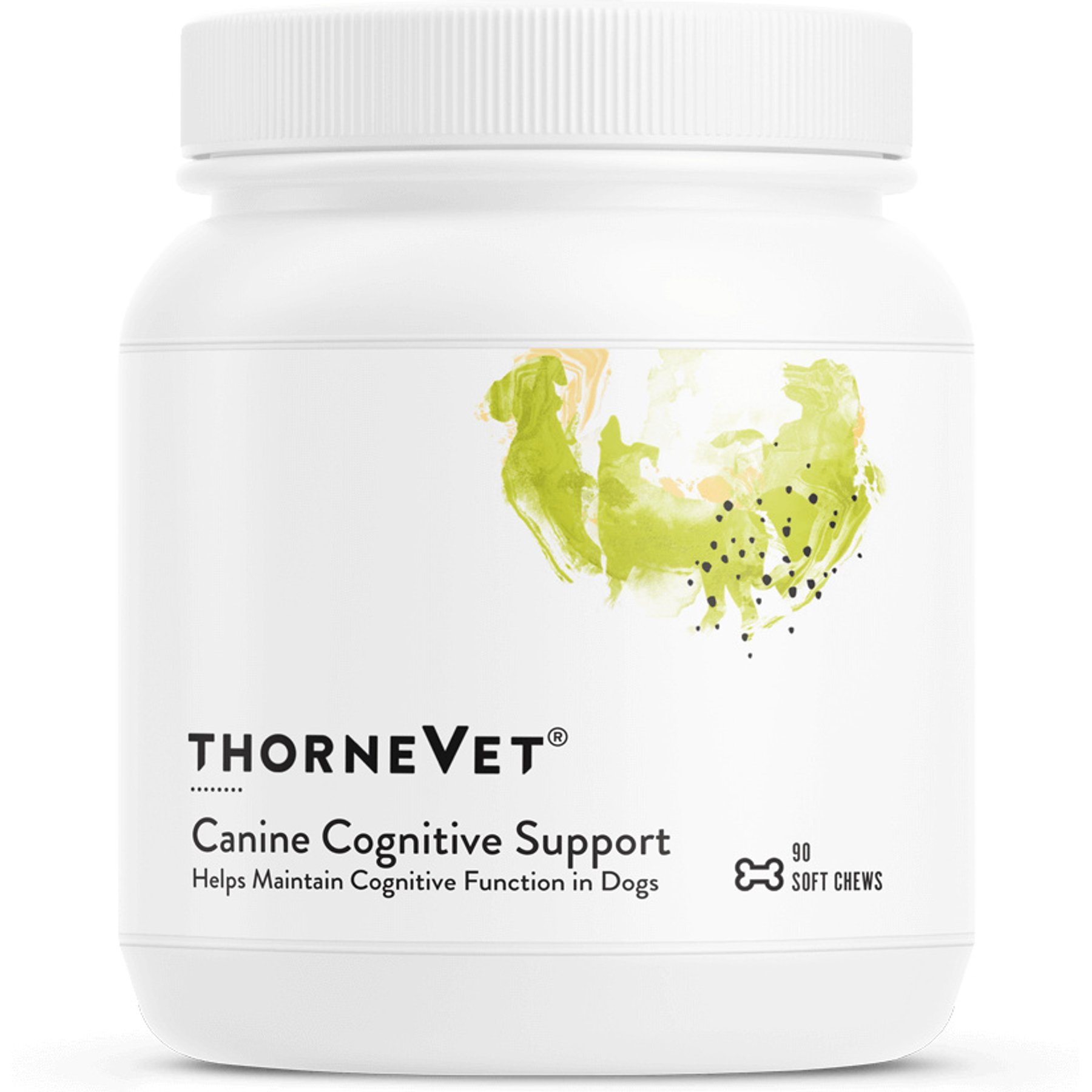 ThorneVET Canine Cognitive Support Chew Supplement for Dogs, 90 count jar