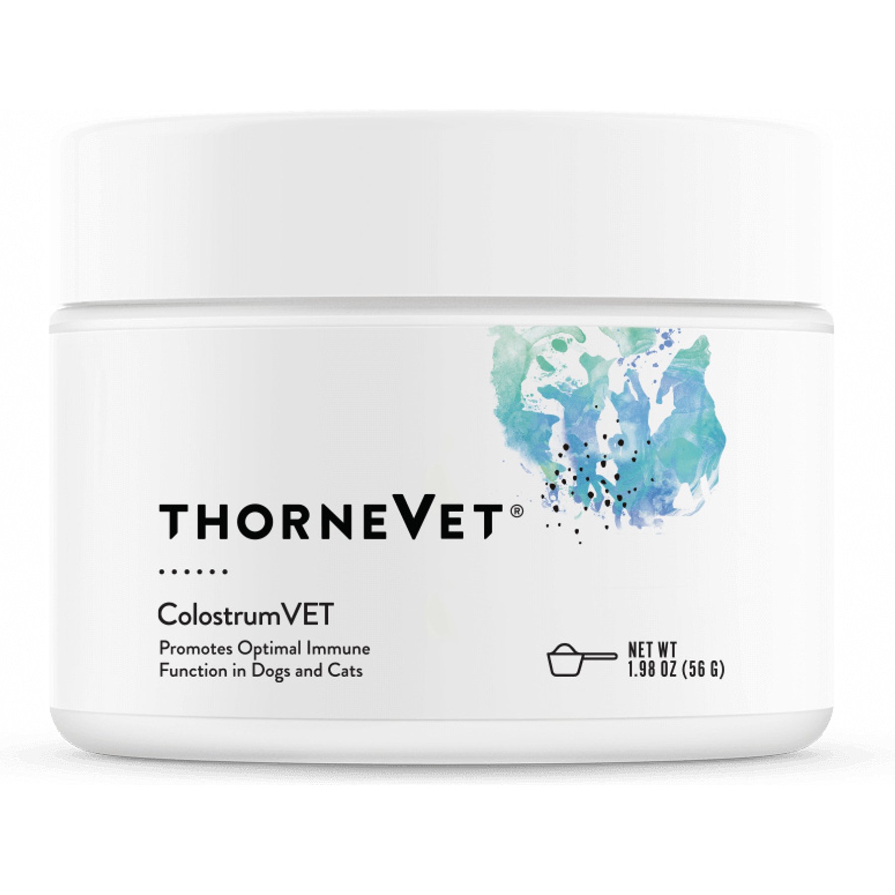 ThorneVET ColostrumVET Immune Powder Supplement for Dogs, 112 scoops