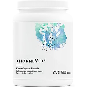 ThorneVET Kidney Support Formula Chew Supplement for Dogs, 90 count jar