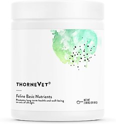 ThorneVET Feline Basic Nutrients Powder Vitamin for Cats, 120 scoops