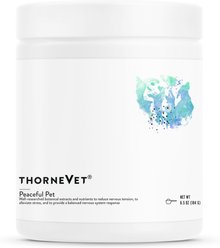 ThorneVET Peaceful Pet Calming Powder Supplement for Dogs, 90 scoops