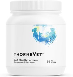 ThorneVET Gut Health Formula Digestive Aid Chew Supplement for Dogs, 180 count jar