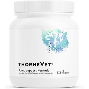 ThorneVET Joint Support Formula Chew Supplement for Dogs, 120 count jar