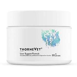 ThorneVET Liver Support Formula Chew Supplement for Dogs, 90 count jar