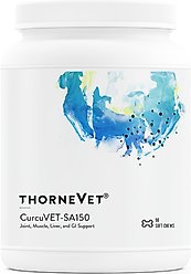 ThorneVET CurcuVET-SA150 Immune Chew Supplement for Dogs, 90 count jar