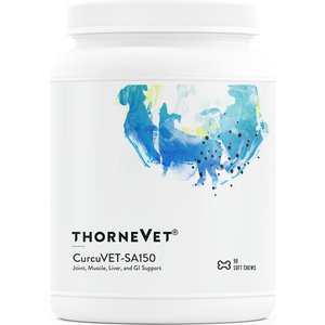 ThorneVET CurcuVET-SA150 Immune Chew Supplement for Dogs, 90 count jar