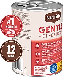 Rachael Ray Nutrish Gentle Digestion Real Chicken, Pumpkin & Salmon Recipe Premium Pate Wet Dog Food, 13-oz, case of 12 (Rachael Ray) slide 2 of 8