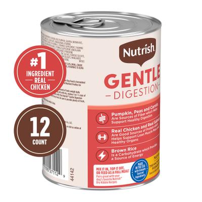 Show full view: Rachael Ray Nutrish Real Turkey, Brown Rice & Venison Recipe Dry Food + Gentle Digestion Real Chicken, Pumpkin & Salmon Canned Dog Food slide 8 of 9
