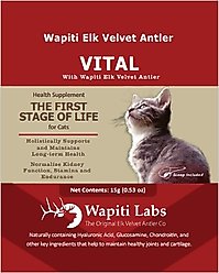 Wapiti Labs Vital Formula Cat Supplement, 0.53-oz bottle