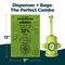 Show in main carousel: The Original Poop Bags USDA Biobased Hydrant Dispenser, Green, Large, 15 count slide 2 of 6