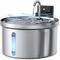 Show in main carousel: Casfuy SY-W08L Cordless Smart 3-Mode Stainless Steel Cat Water Fountain, 119-oz slide 1 of 10