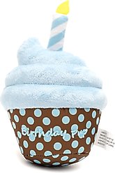 The Worthy Dog Birthday Pup Dog Toy, Blue, One Size