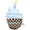 Show in main carousel: The Worthy Dog Birthday Pup Dog Toy, Blue, One Size slide 1 of 3