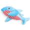 Show in main carousel: The Worthy Dog Nautical Shark Dog Toy, Blue, One Size slide 3 of 4