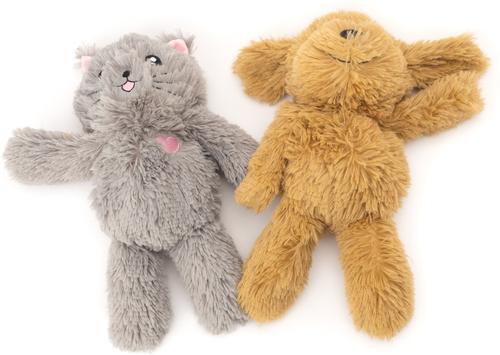 Show full view: The Worthy Dog The Worthy Cat Dog Toy, Gray, One Size slide 4 of 4