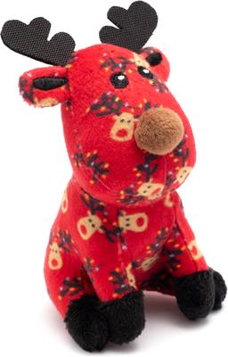 Show full view: The Worthy Cat Christmas Rudy Cat Toy, Red, One Size slide 2 of 3