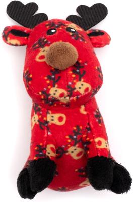 Show full view: The Worthy Cat Christmas Rudy Cat Toy, Red, One Size slide 3 of 3