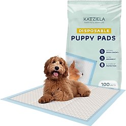 Katziela Disposable Dog Pee Pads, 22 x 23-in, 100 count