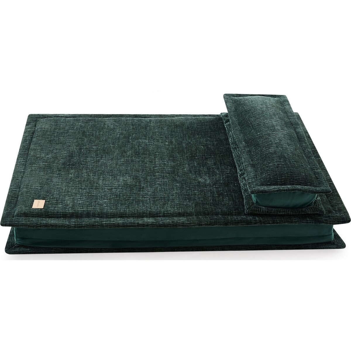 Allisandro Orthopedic Memory Foam Dog Bed, Green