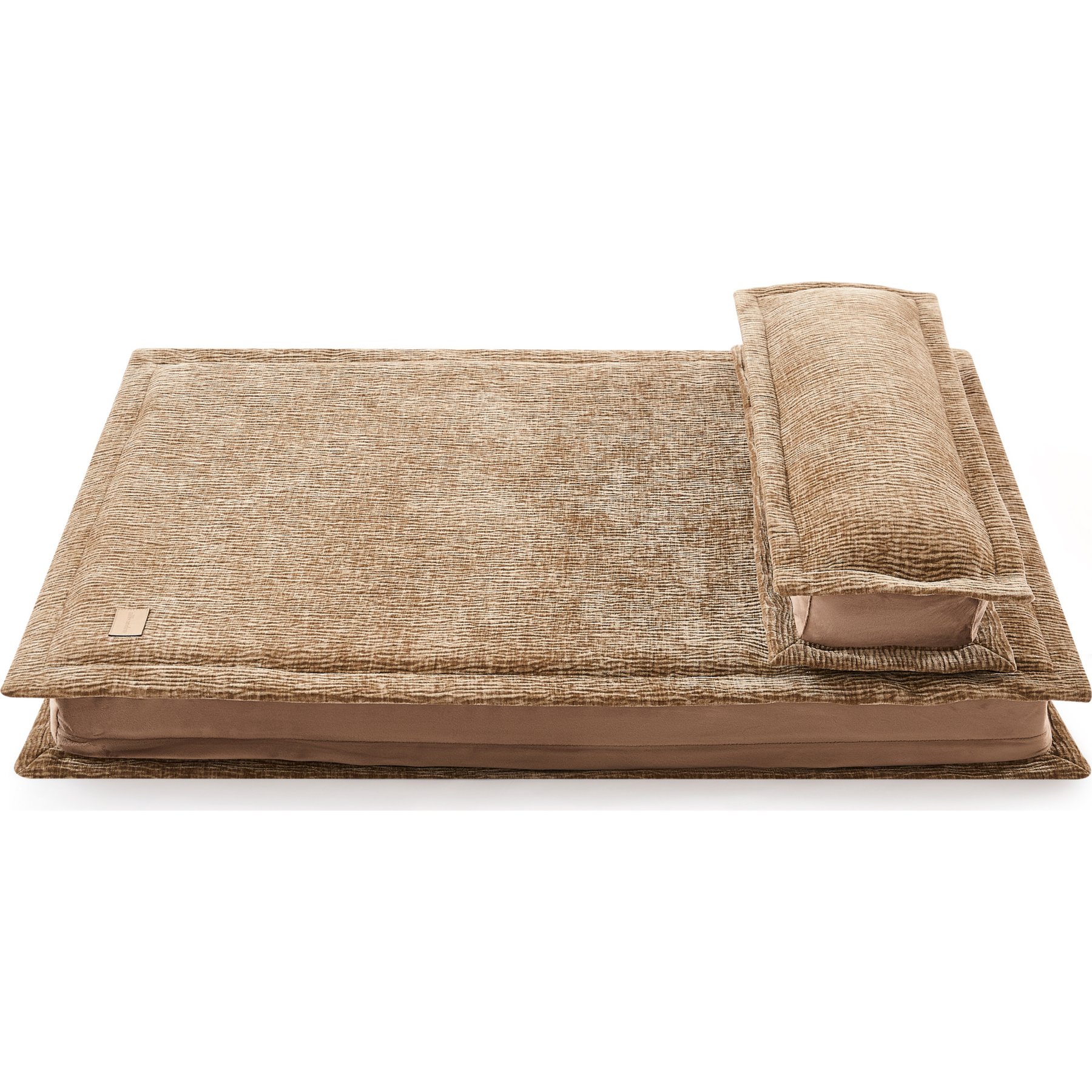 Allisandro Orthopedic Memory Foam Dog Bed, Taupe