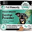 Show in main carousel: Pet Honesty Fresh Breath Freshener Mint Flavored Dental Powder for Dogs, 5.29-oz jar slide 1 of 11