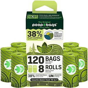 Earth Rated Dog Poop Bags, Refill Rolls