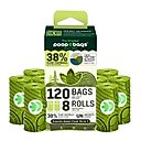 The Original Poop Bags® Countdown USDA Certified Biobased Rolls, Unscented, 120 count