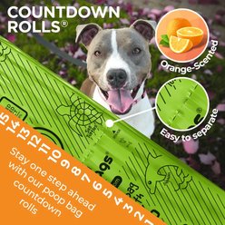 The Original Poop Bags USDA Certified Biobased Rolls, Orange Scented, 120 count slide 2 of 6