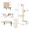 Show in main carousel: Coziwow Wall Mounted Shelves Set Cat Tree, Beige, 5-Pack slide 3 of 12