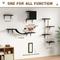 Show in main carousel: Coziwow Wall Mounted Shelves Set Cat Tree, Black, 5-Pack slide 3 of 11