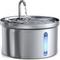 Show in main carousel: Casfuy SY-W08 Ultra-Quiet Multi-Filtration Stainless Steel Dog & Cat Water Fountain, 119-oz slide 1 of 9