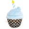 Show in main carousel: The Worthy Dog Birthday Pup Dog Toy, Blue, One Size slide 2 of 3