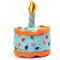 Show in main carousel: The Worthy Dog Gotcha Day Cake Dog Toy, Green, One Size slide 3 of 4