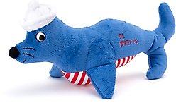 The Worthy Dog Nautical Seal Dog Toy, Royal, One Size
