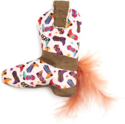 Show full view: The Worthy Cat Wild Wild West Cat Toy, Beige, One Size slide 3 of 3