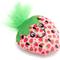Show in main carousel: The Worthy Cat Strawberry Cat Toy, Pink, One Size slide 2 of 3