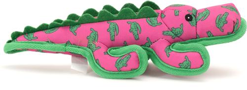 Show full view: The Worthy Dog Al the Gator Dog Toy, Green, Small slide 3 of 3