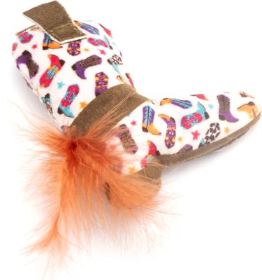 Show full view: The Worthy Cat Wild Wild West Cat Toy, Beige, One Size slide 2 of 3