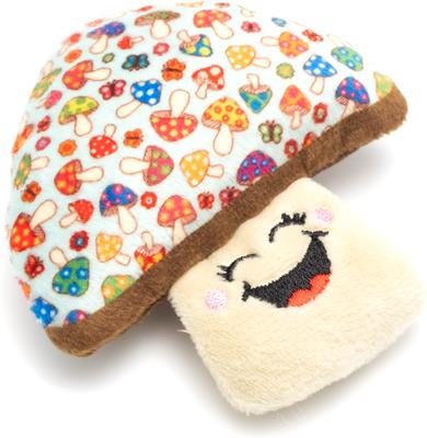 Show full view: The Worthy Cat Mushroom Cat Toy, Mint, One Size slide 3 of 4