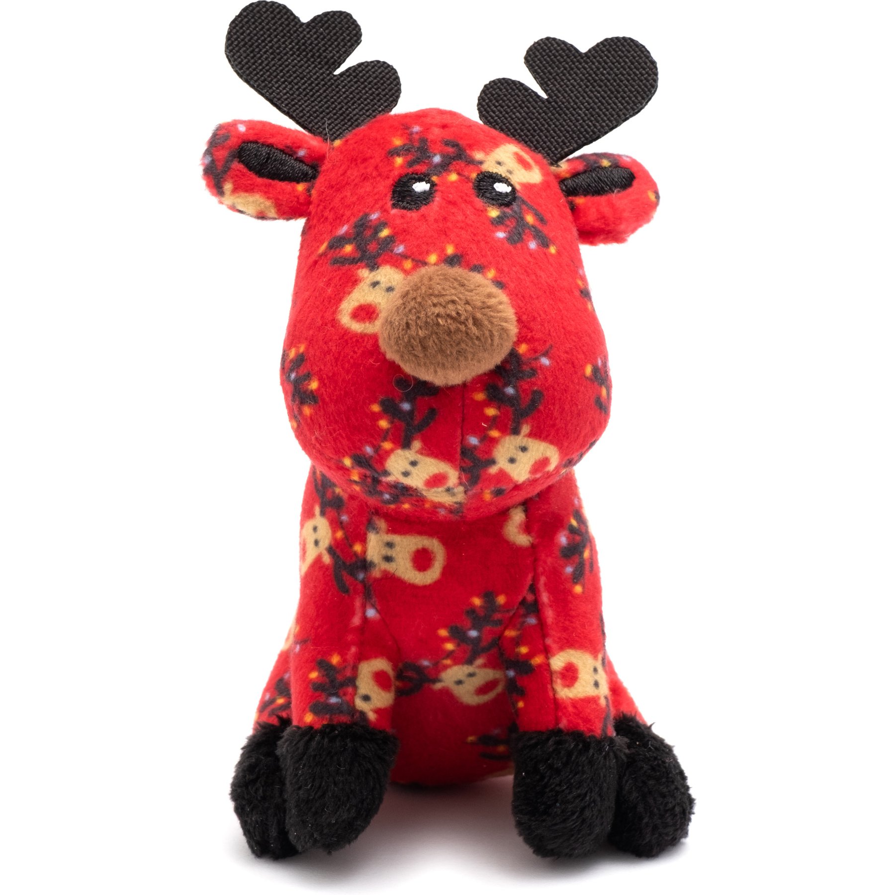 The Worthy Cat Christmas Rudy Cat Toy, Red, One Size