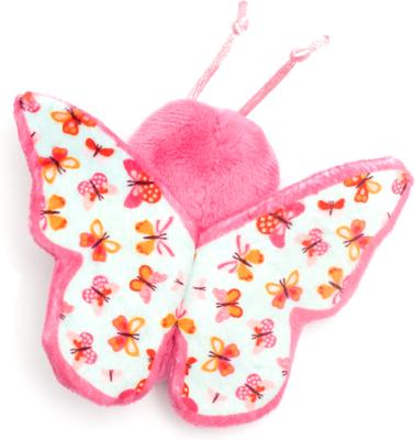 Show full view: The Worthy Cat Butterfly Cat Toy, Blue, One Size slide 3 of 3