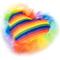 Show in main carousel: The Worthy Cat Pride Heart Cat Toy, Multicolored, One Size slide 2 of 3