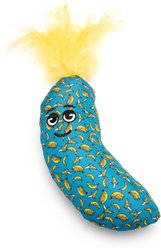 The Worthy Cat Go Bananas Cat Toy, Teal, One Size