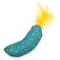 Show in main carousel: The Worthy Cat Go Bananas Cat Toy, Teal, One Size slide 3 of 3