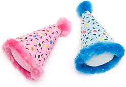 The Worthy Cat Birthday Hat Cat Toy, Pink, One Size slide 2 of 4
