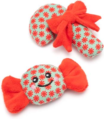 Show full view: The Worthy Cat Christmas Sweet Treats Cat Toy Set, Green, One Size slide 2 of 2