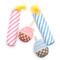 Show in main carousel: The Worthy Cat Birthday Cupcake & Candle Cat Toy Set, Blue, One Size slide 4 of 4