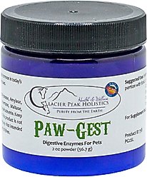Glacier Peak Holistics Paw-Gest Digestive Enzymes for Dogs & Cats, 2-oz