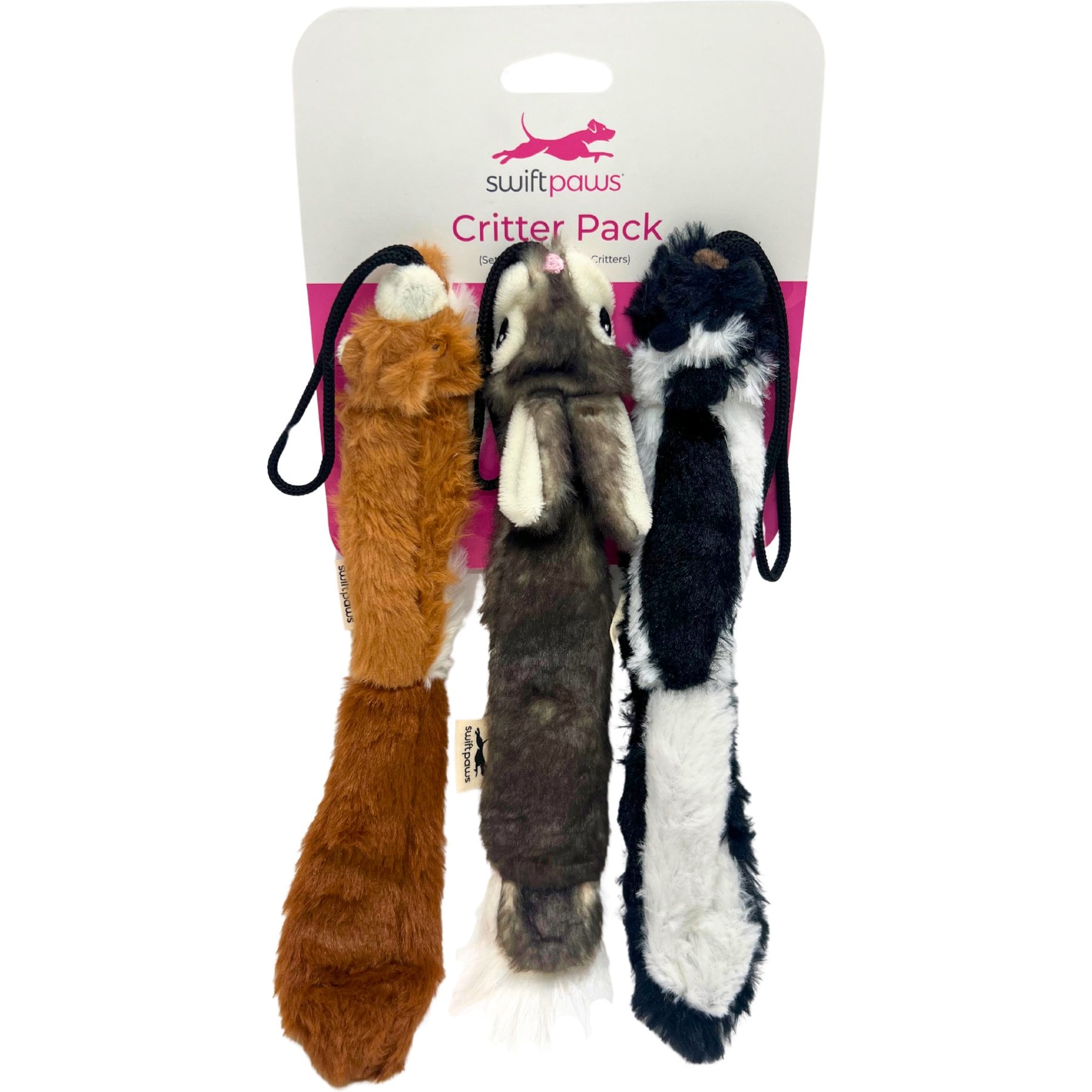 SwiftPaws Critter Pack Dog Toy