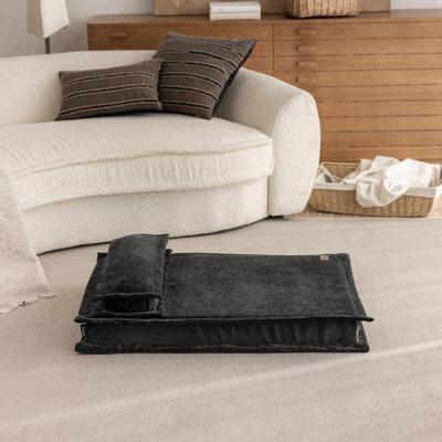 Show full view: Allisandro Orthopedic Memory Foam Dog Bed, Grey slide 2 of 9